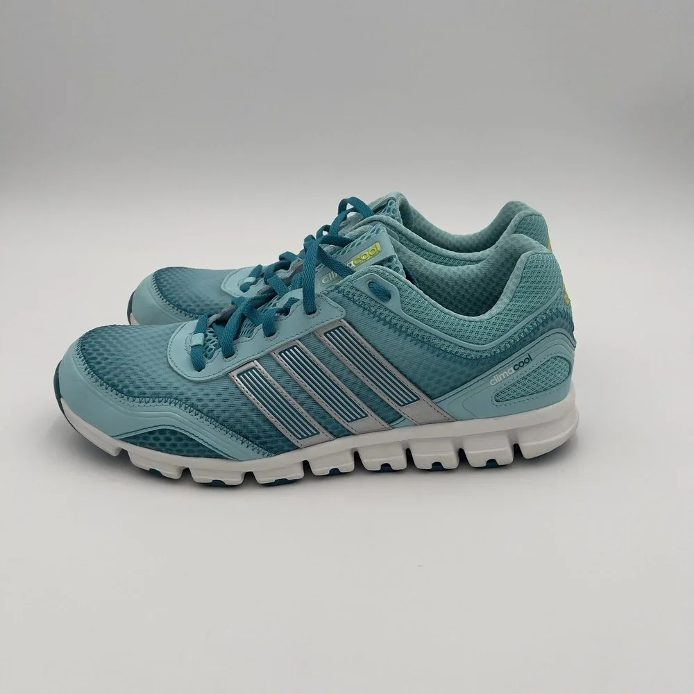 adidas ClimaCool Men's Low Top Lace-Up Breathable Running Sneakers Blue G8552